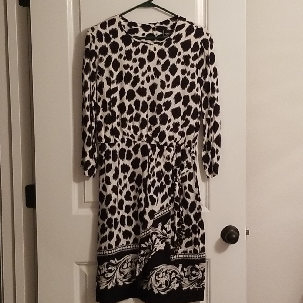 Black and White Dress